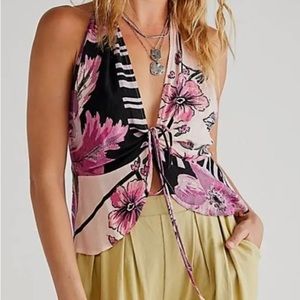 Free People NTW size L hot tropics tank